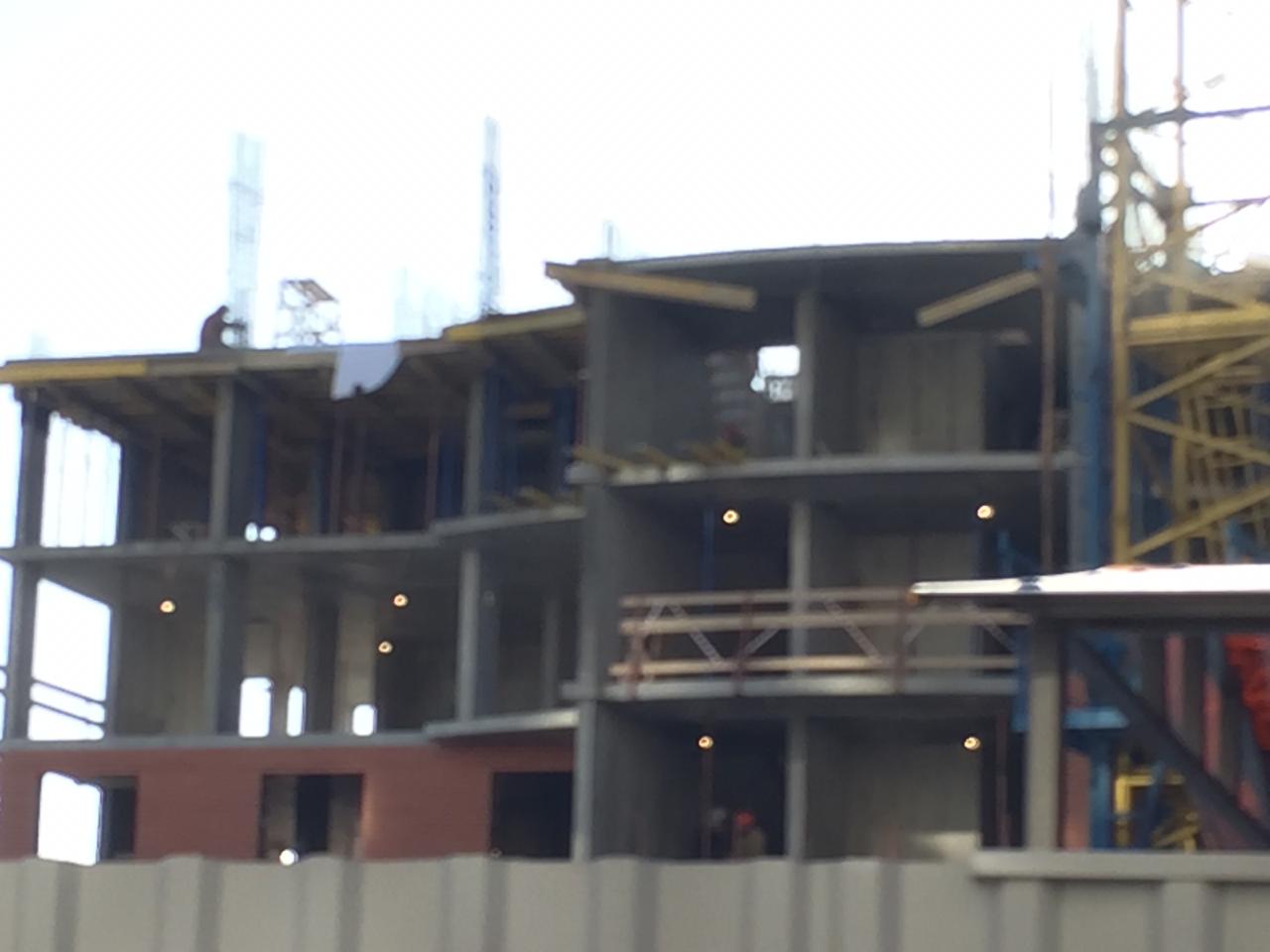 Аренда стационарного бетононасоса для строительство 2-х секционного жилого дома в г. Одинцово д. Мамоново