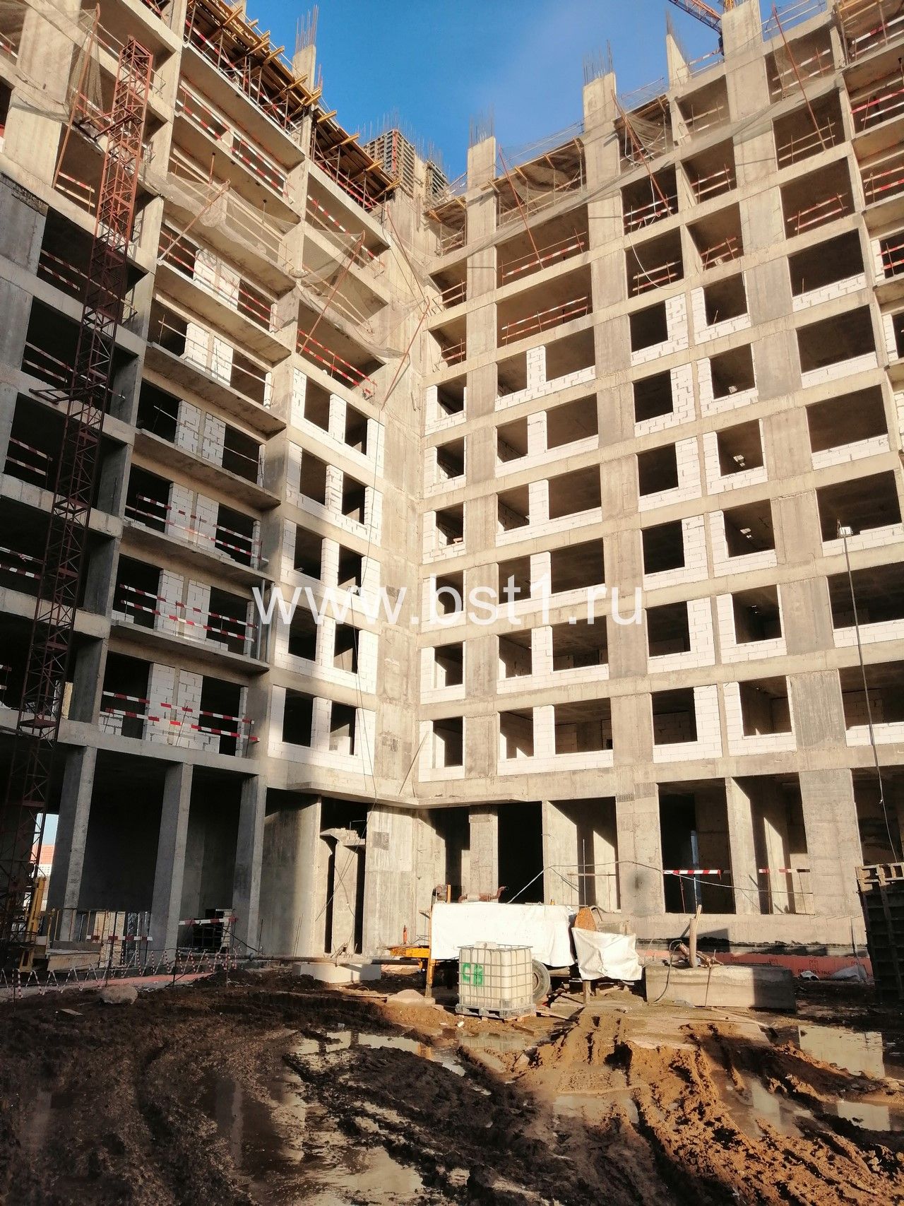 Аренда бетононасоса для строительства ЖК Филатов луг